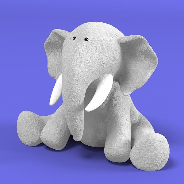 the elephant plush toy